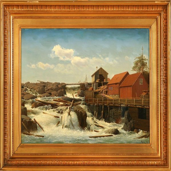 At A Sawmill In Norway - view 1