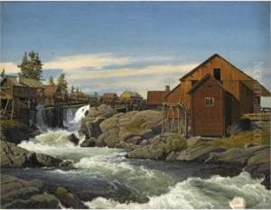 Fra Honefoss (from Honefoss) by Anton Edvard Kieldrup