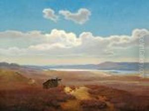 Landscape Near Silkeborg, Jutland by Anton Edvard Kieldrup
