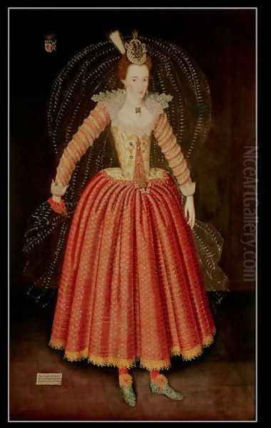 Lucy Harrington, Countess of Bedford, in a masque costume, 1606 - view 1