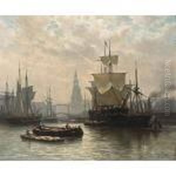 A View Of The Oosterdok, Amsterdam - view 1