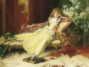 The Yellow Dress by Conrad Kiesel