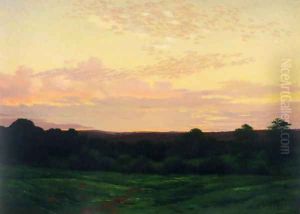 Evening, Somerset Valley, Pennsylvania, c.1898 by William Anderson Coffin