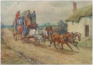Coaching Scene by George Goodwin Kilburne