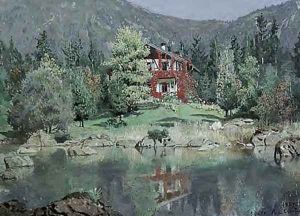 Rosensee by Angelo Graf von Courten