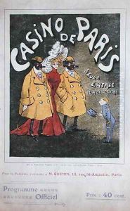 Official Programme for the Casino de Paris, 1906