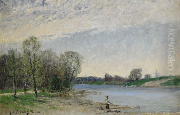 Varlandskap Med Metandepojke - view 1