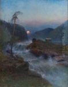 Landskap I Mansken by Johan Kindborg