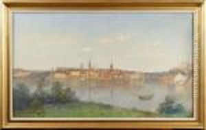 Utsikt Motriddarholmen -stockholm