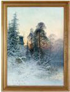 Skymningslandskap