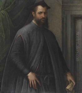 Portrait of a Prelate c.1540 by Jacopino del Conte