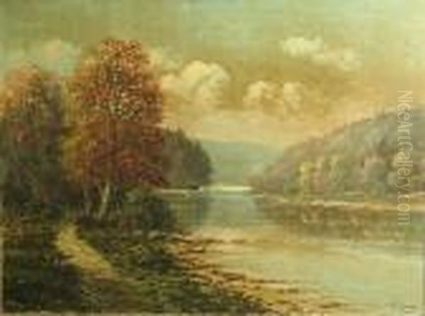 On The Allegheny Above Oil City - view 1