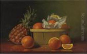 Still Life With Oranges And Pineapple