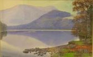 Lake Ullswater In Lake Country