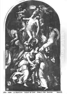 The Deposition by Jacopino del Conte