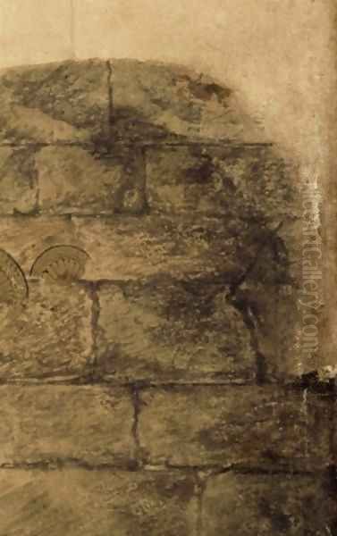 Study of the wall paintings at the Chapter House 8 - view 1