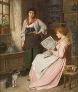 Reading The News by Haynes King
