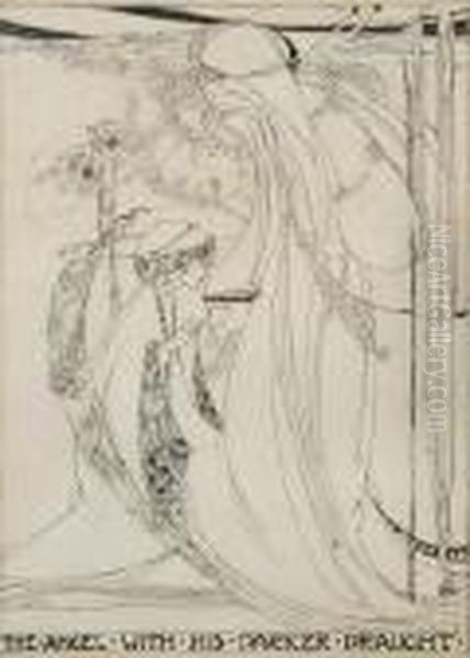 Angel With His Darker Draught - view 1