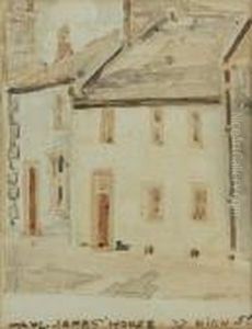 Paul Jones' House, High St, Kirkcudbright by Jessie Marion King