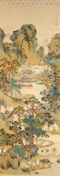 Poetry Gathering at the Orchid Pavilion - view 1