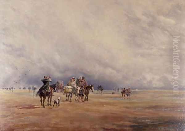 Lancaster Sands, Morecambe Bay (Treasures) 1842 - view 1