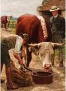 Feeding Time by William Gunning King