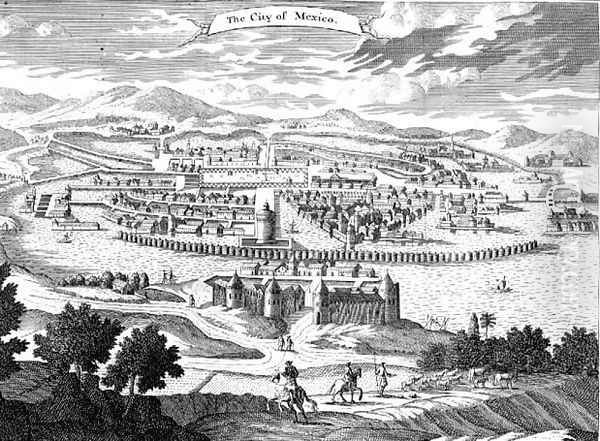 The City of Mexico, 1723 - view 1