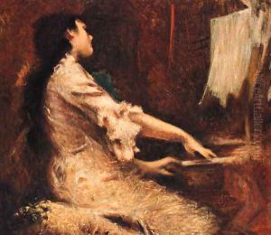 The young Pianist by Luigi Conconi