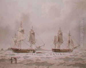 Commodore Phipps' Expedition, 1773 by John the Younger Cleveley