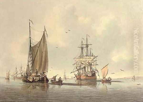 Shipping becalmed - view 1