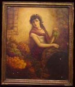 The Fruit Vendor by Frederick Gerald Kinnaird