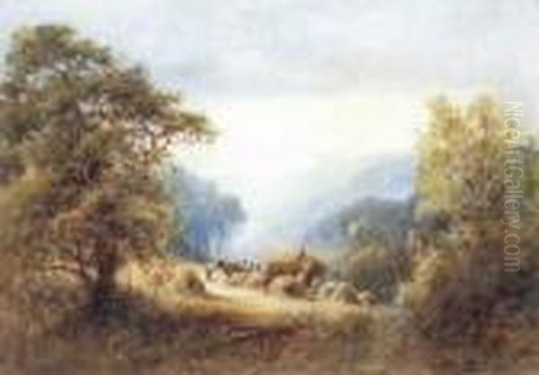 Collecting The Hay - view 1