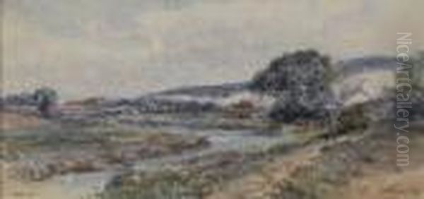 Amberley, Summer River Landscape - view 1