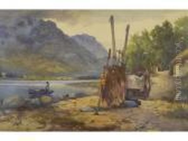 Scottish Loch Scene - view 1