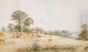 Cornfield On The Thames