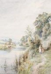 On The Arun, Sussex by Henry John Kinniard