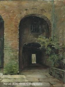 Doublearches: French Quarter Courtyard