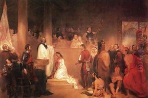 The Baptism of Pocahontas by John Chapman