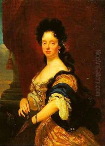 Anna Maria Luisa de Medici by Niccolo Cassana