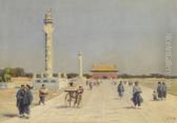 Platz Des Himmlischen Friedens, Peking - view 1
