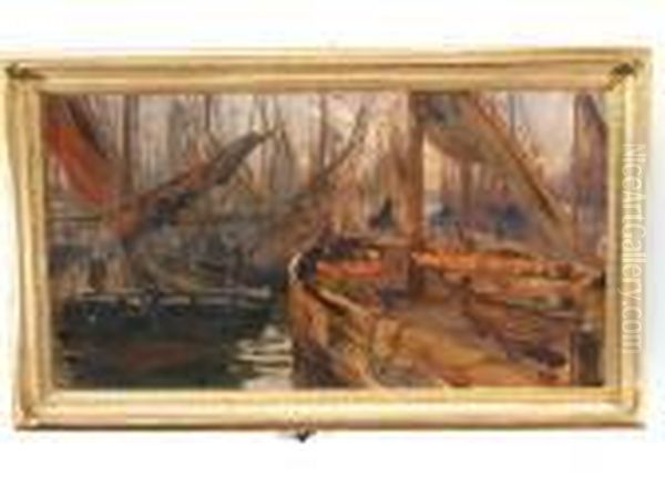Hafenansicht Mit Kuttern - view 1