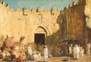 Damascus Gate by Erich Kips
