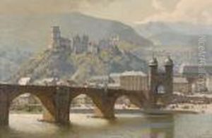 Ansicht Von Heidelberg. by Erich Kips