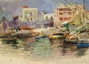 Torre Del Greco Bei Neapel by Erich Kips