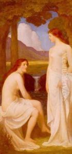 Bathing Nymphs Bathing Nymphs