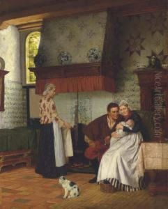 The New Baby by Otto Karl Kirberg