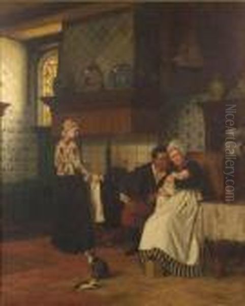 Tending To Baby - view 1