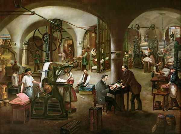 Factory in the Rue d'Aubagne, 1861 - view 1