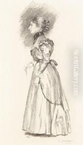 Figurenstudie by Eugen Kirchner