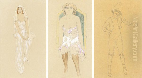 The Young Bride; Contemplation; And Fun And Games - view 1